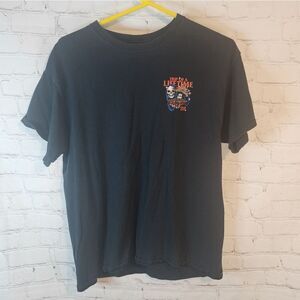Men's Grim Days "Trip of a Lifetime" shirt, size Large